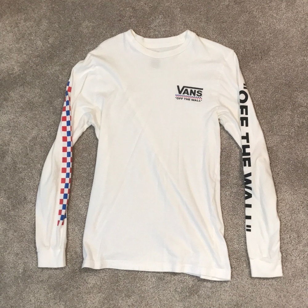 Vans Long Sleeve Graphic Shirt Size Small